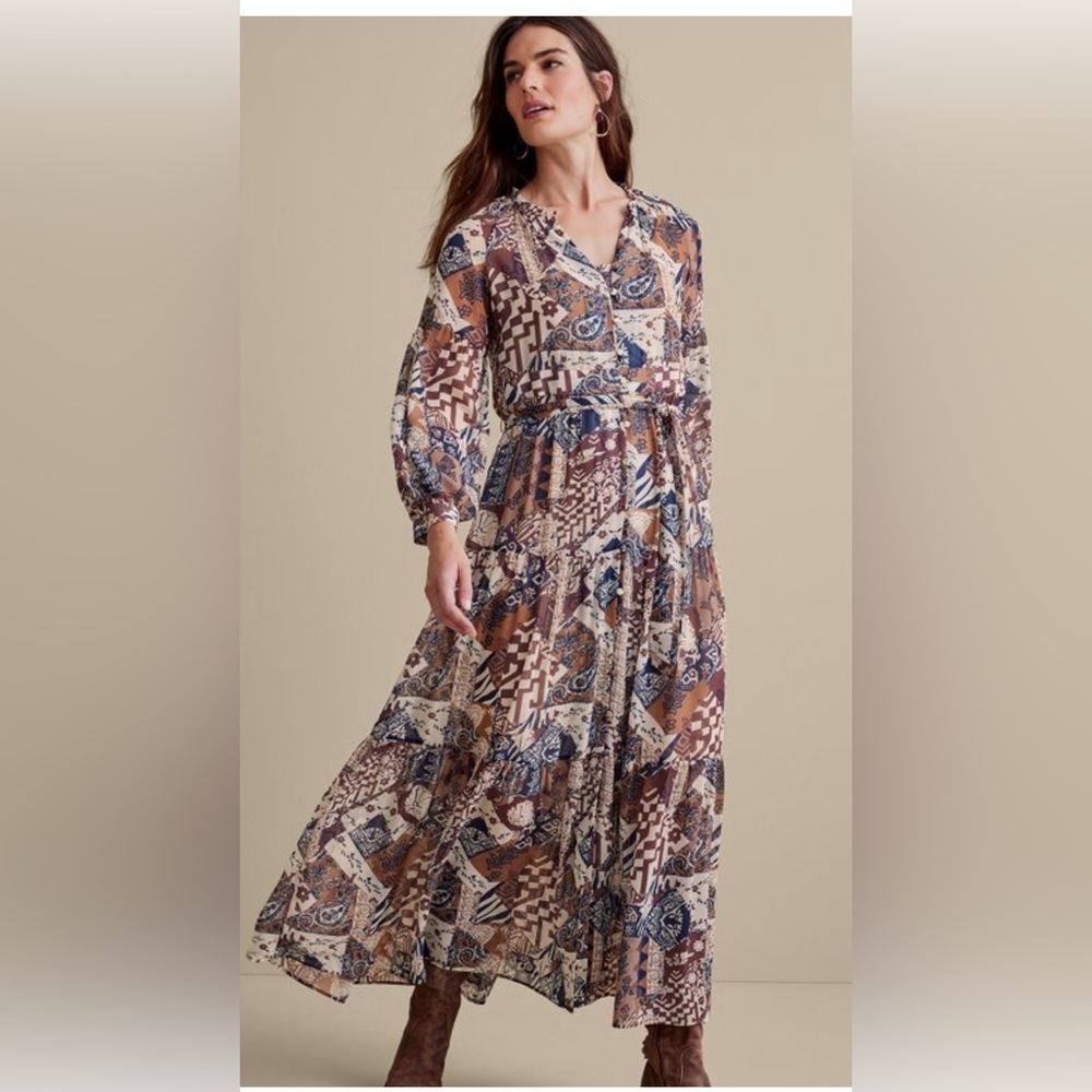 Soft surroundings Hailey dress brand new